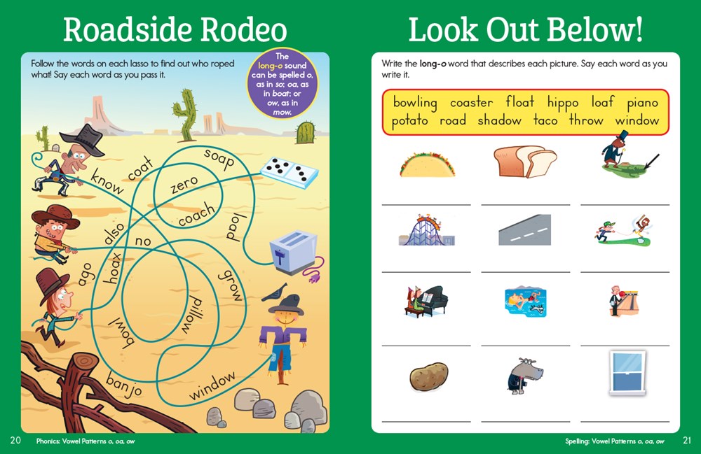 Second Grade Phonics and Spelling