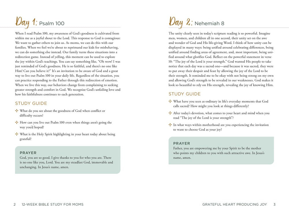 12-Week Bible Study for Moms: A 15-Minute Daily Devotional for Busy Mothers of Faith