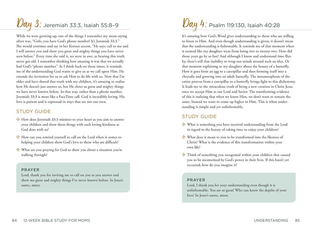 12-Week Bible Study for Moms: A 15-Minute Daily Devotional for Busy Mothers of Faith