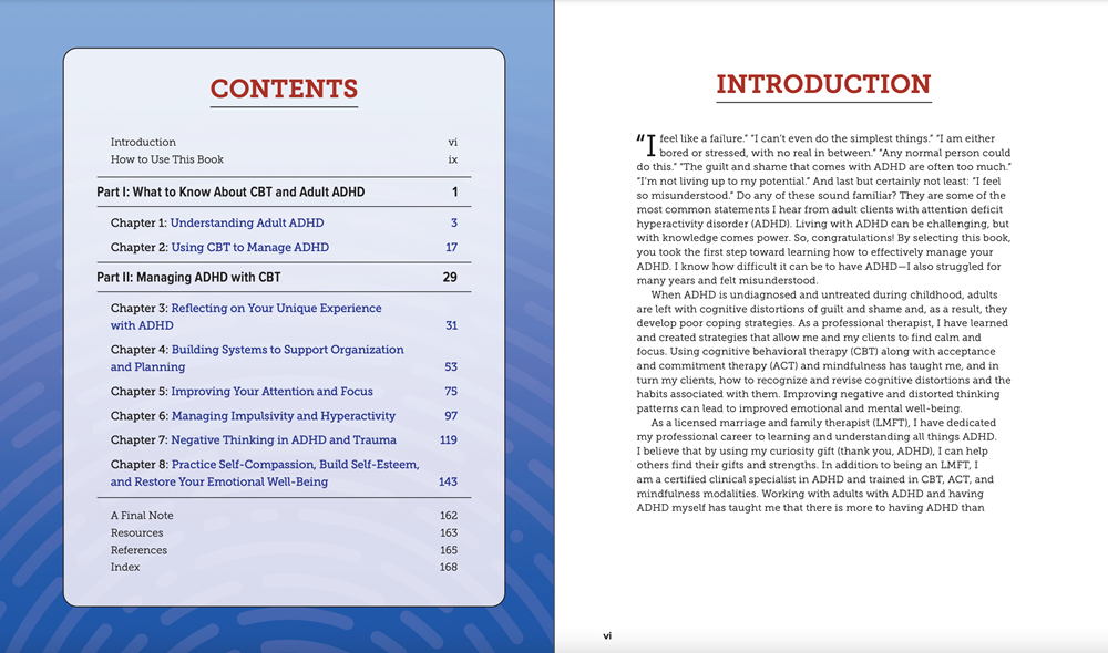 The CBT Workbook for Adult ADHD: Evidence-Based Exercises to Improve Your Focus, Productivity, and Wellbeing