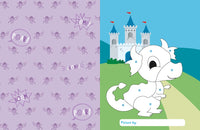 My First Sticker By Numbers: Dinosaurs and Dragons