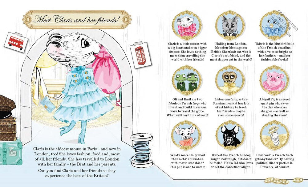 Where is Claris in London!