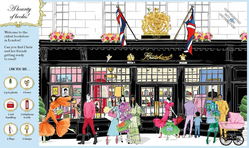 Where is Claris in London!