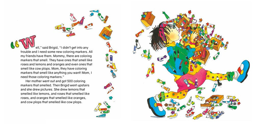 Purple, Green and Yellow