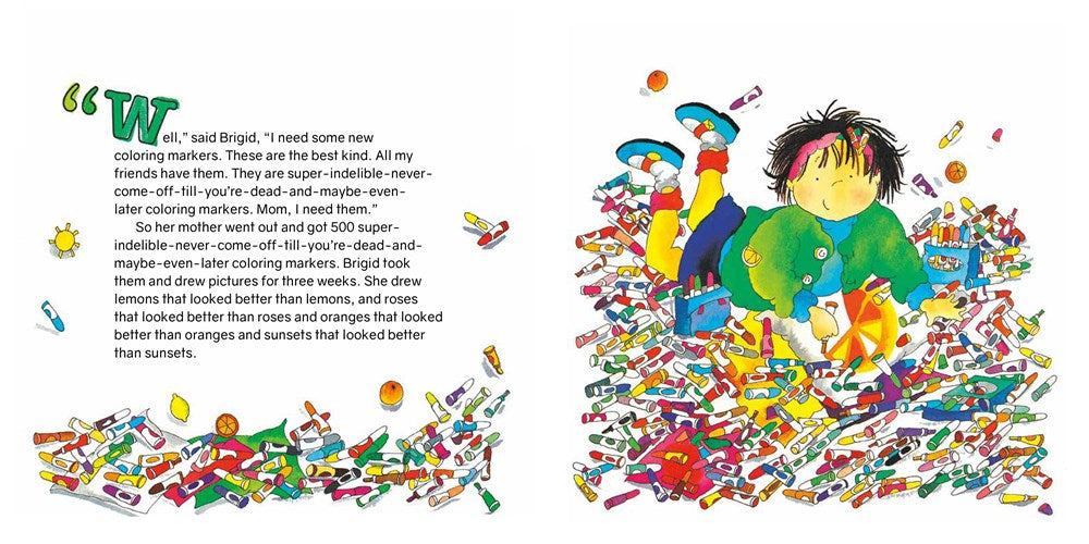 Purple, Green and Yellow