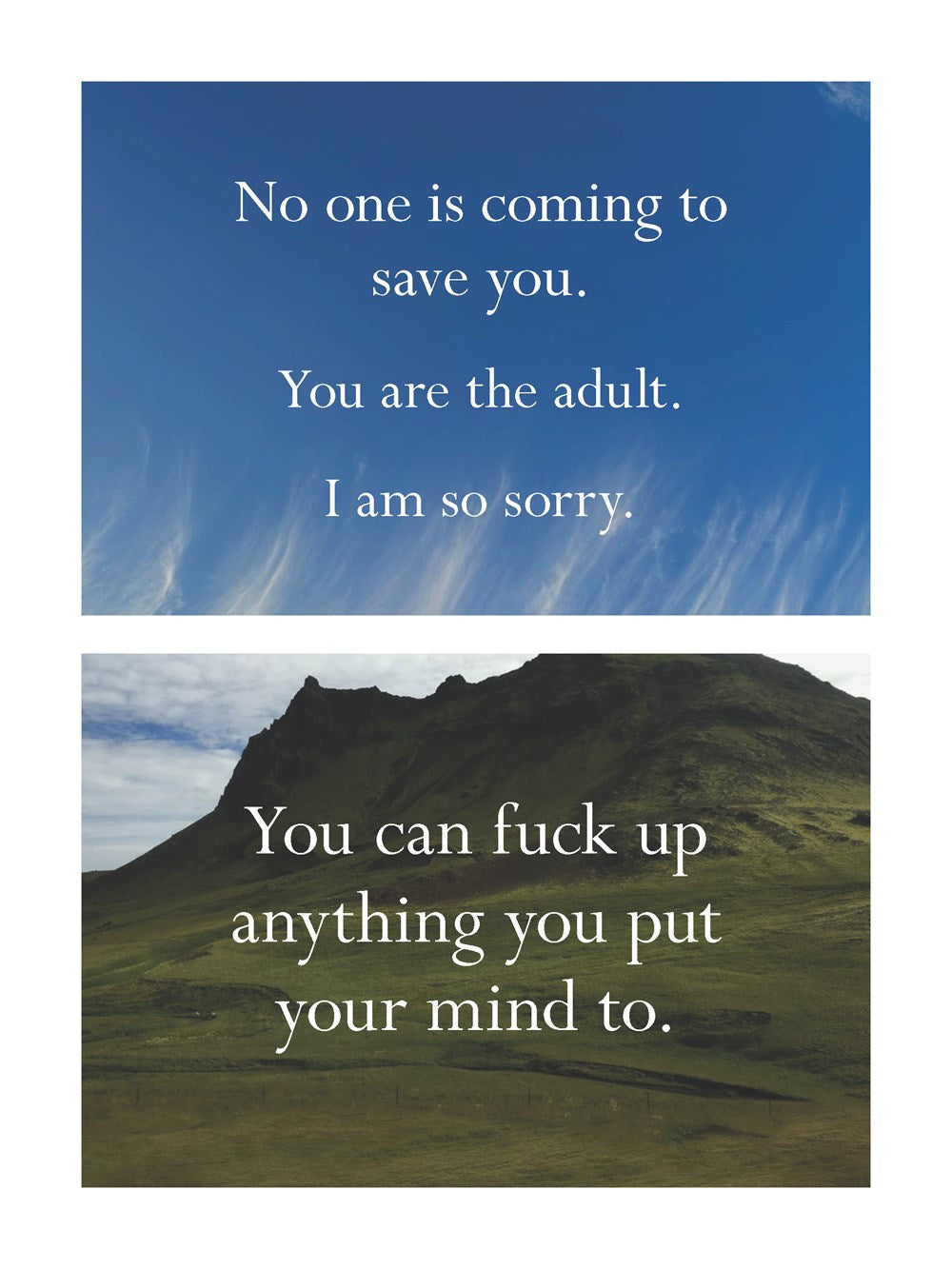 Disappointing Affirmations Sticker Book: 100+ Stickers to Stick Wherever