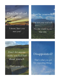 Disappointing Affirmations Sticker Book: 100+ Stickers to Stick Wherever