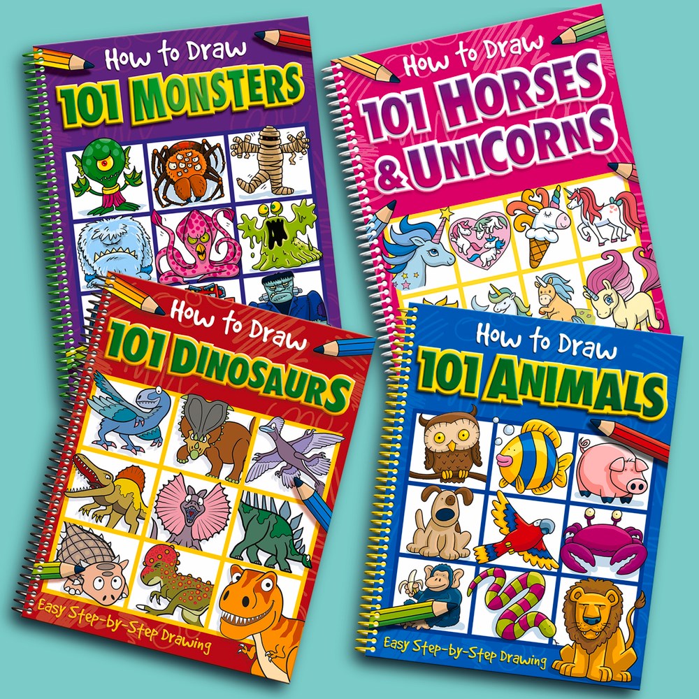 How To Draw 101 Monsters