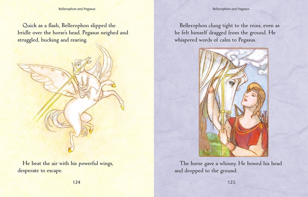 Illustrated Stories from the Greek Myths: A Collection of Six Classic Greek Myths and Legends Retold for Kids (Illustrated Story Collections)