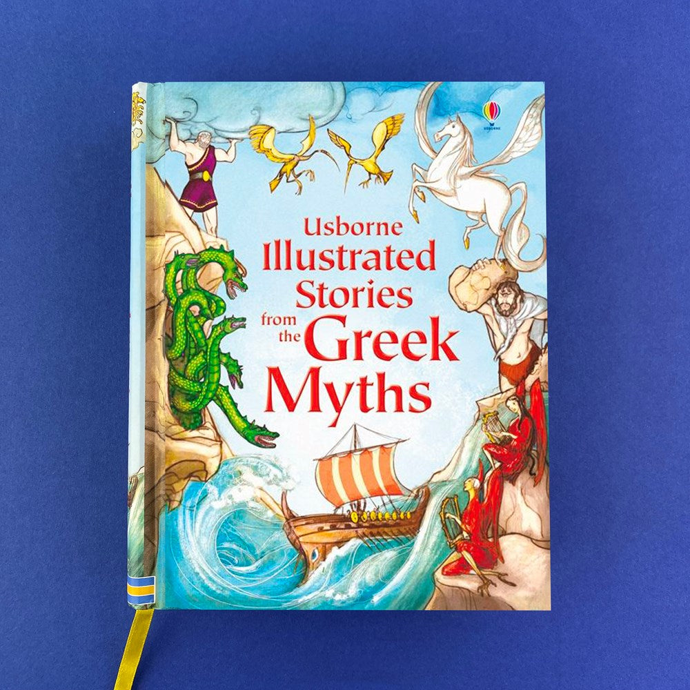 Illustrated Stories from the Greek Myths: A Collection of Six Classic Greek Myths and Legends Retold for Kids (Illustrated Story Collections)