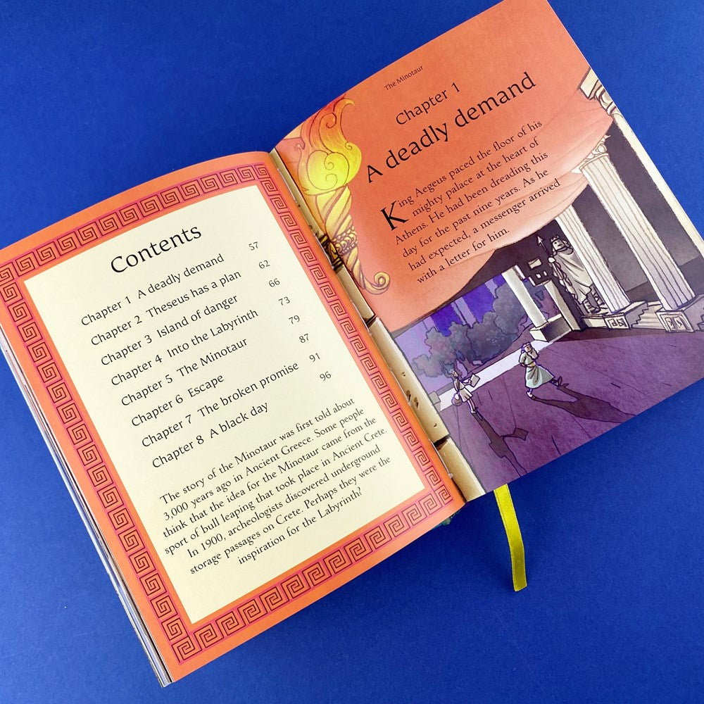 Illustrated Stories from the Greek Myths: A Collection of Six Classic Greek Myths and Legends Retold for Kids (Illustrated Story Collections)