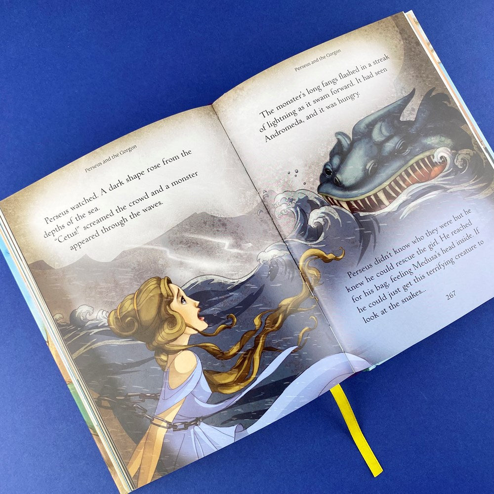 Illustrated Stories from the Greek Myths: A Collection of Six Classic Greek Myths and Legends Retold for Kids (Illustrated Story Collections)