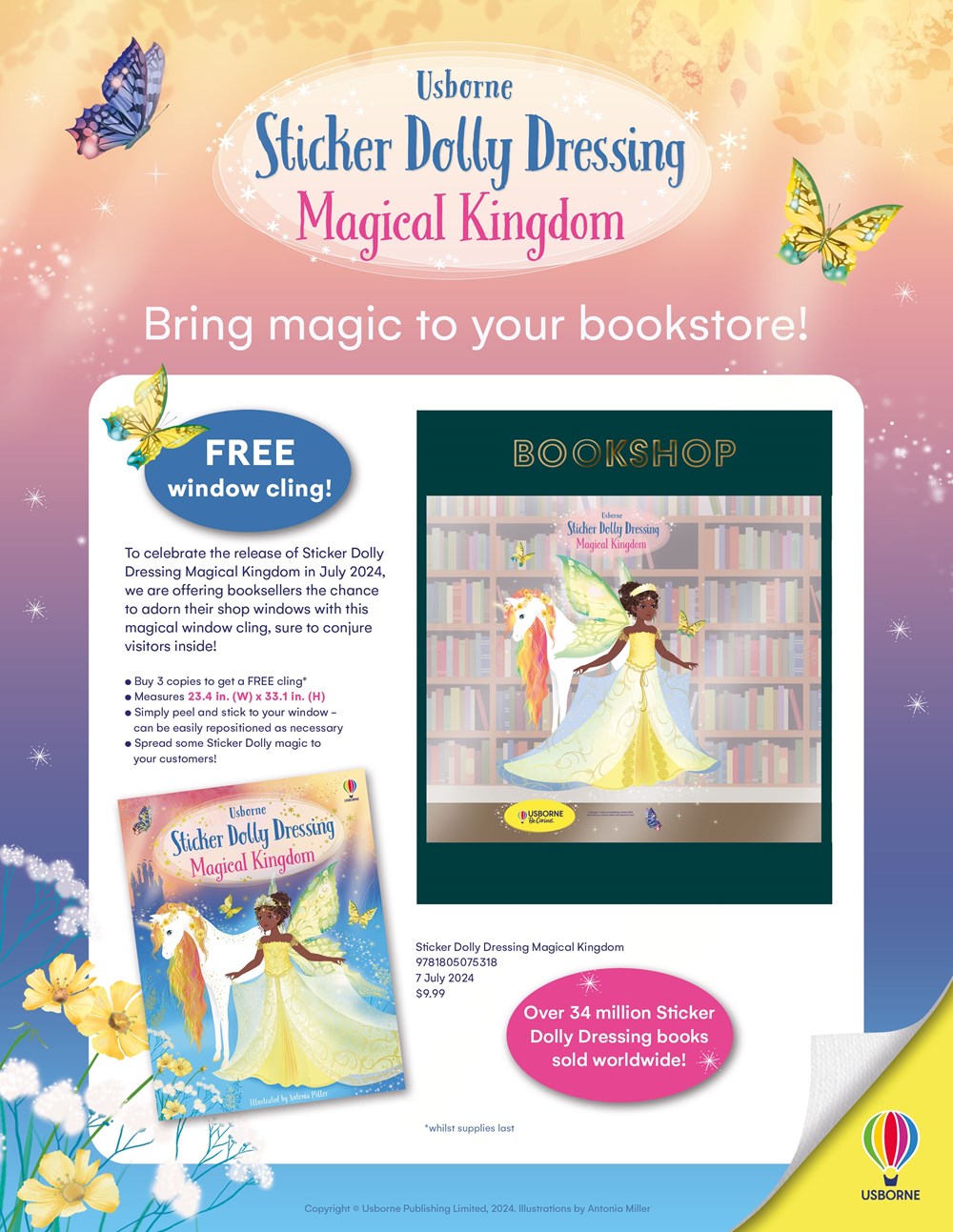 Sticker Dolly Dressing Magical Kingdom: An Enchanting Sticker Journey Through a Kingdom of Fantasy and Imagination