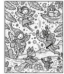 Winter Wonderland Magic Painting Book: An Interactive No-Mess Festive Magic Painting Activity Book for Kids, with Holiday Whimsy, Ice Skating, and Snow Castles