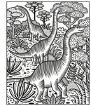 Dinosaurs Magic Painting Book: An Interactive No-Mess Magic Painting Activity Book for Kids, with Raptors, Pterodactyls, and Baby Dinos