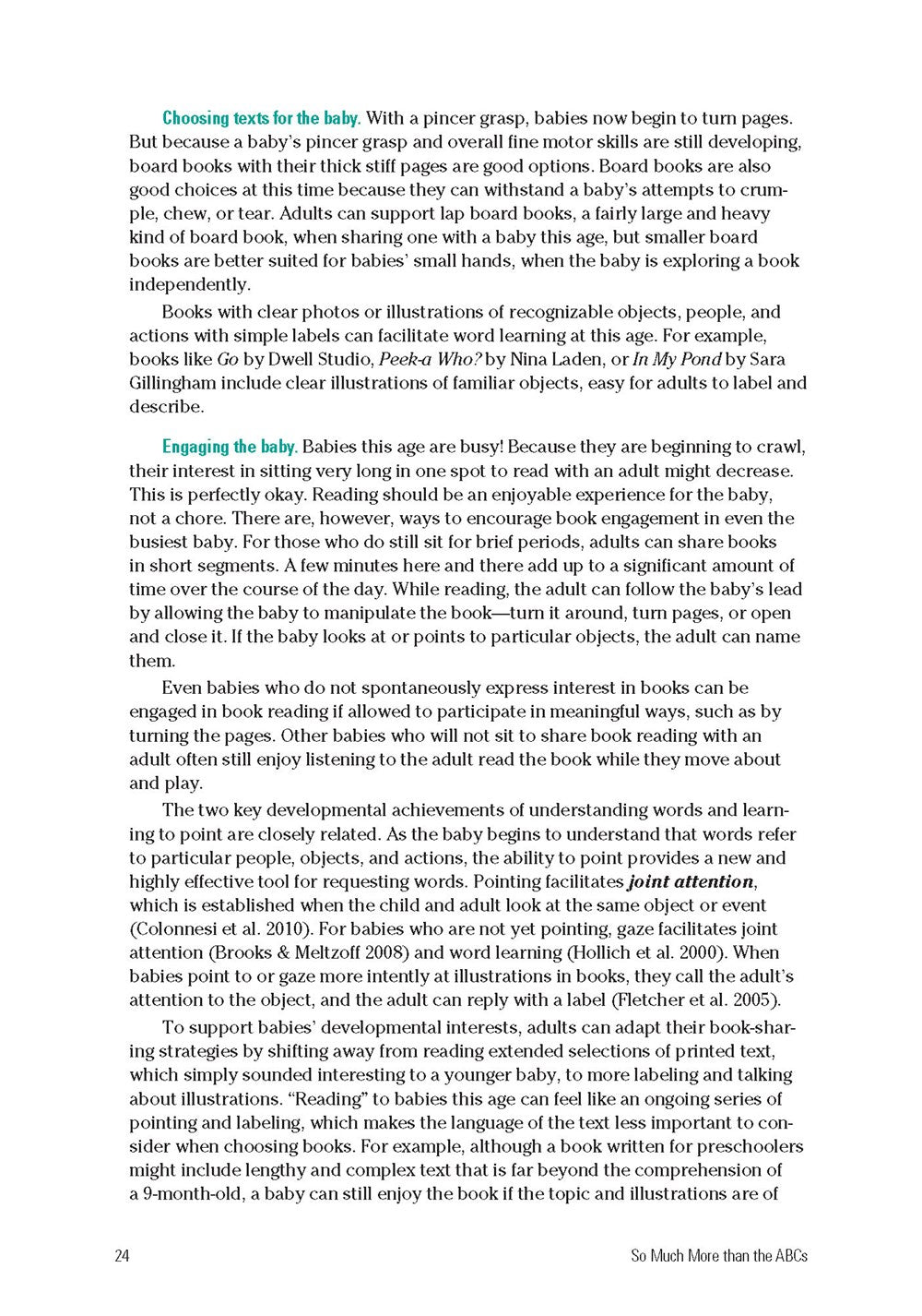 So Much More than the ABCs