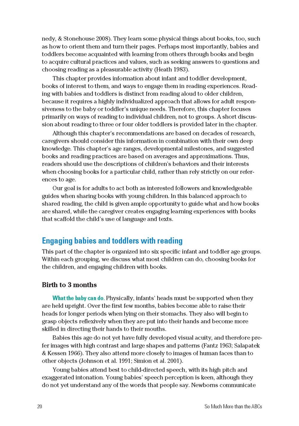 So Much More than the ABCs