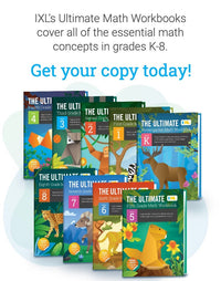 IXL The Ultimate Eighth Grade Math Workbook, Middle School Books for Kids Ages 13-14 Covering Geometry, Algebra, Mathematics Equations, Pythagorean Theorem, and More (IXL Ultimate Workbooks)