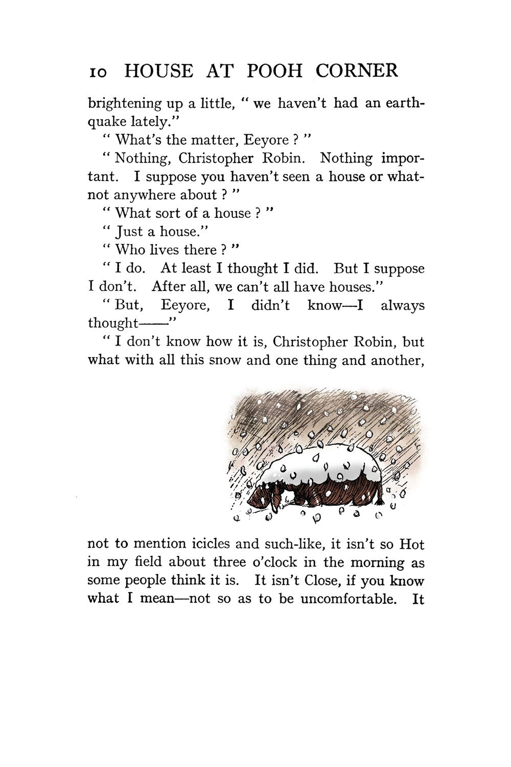 The House at Pooh Corner: The Classic Edition (Winnie the Pooh Book #2)