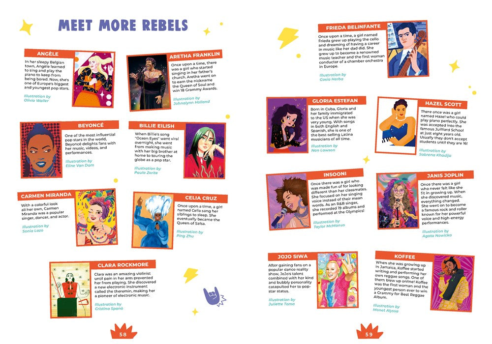 Rebel Girls Rock: 25 Tales of Women in Music