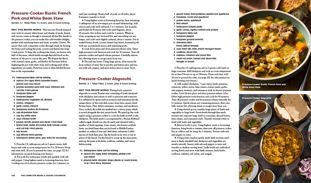 The Complete Beans and Grains Cookbook: A Comprehensive Guide with 450+ Recipes