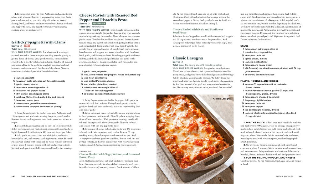 The Complete Cooking for Two Cookbook, 10th Anniversary Edition: 700+ Recipes for Everything You'll Ever Want to Make