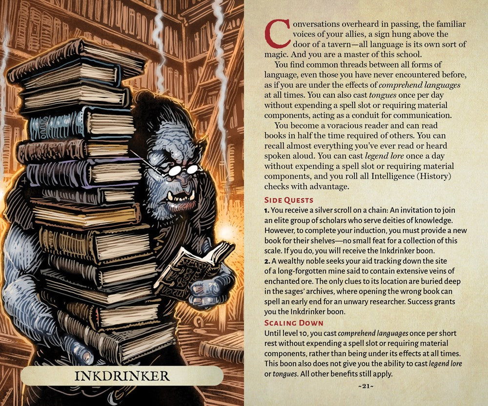 The Game Master's Deck of Boons and Banes: 40 game-changing, character-shifting cards and a companion book for 5th edition RPG adventures (The Game Master Series)