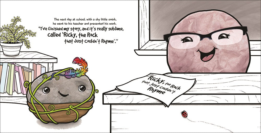 Ricky, the Rock that Just Couldn't Rhyme (Another "You Rock!" Group Books)