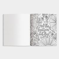 Embrace the Beauty: An Adult Coloring Book with Inspirational Quotes and Frameable Wall Art