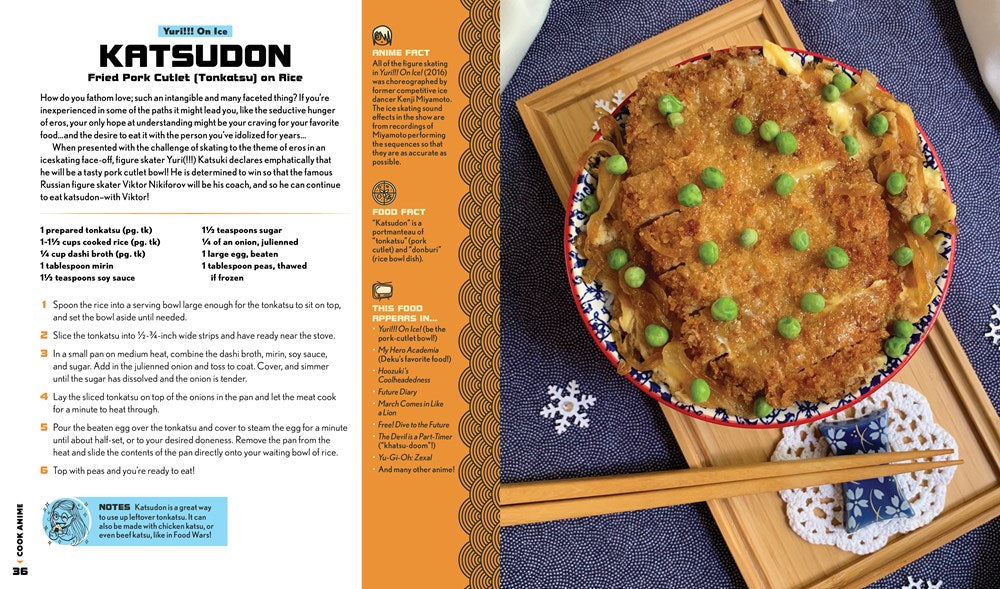 Cook Anime: Eat Like Your Favorite Character―From Bento to Yakisoba: A Cookbook