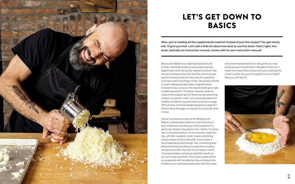 Basics with Babish: Recipes for Screwing Up, Trying Again, and Hitting It Out of the Park (A Cookbook)