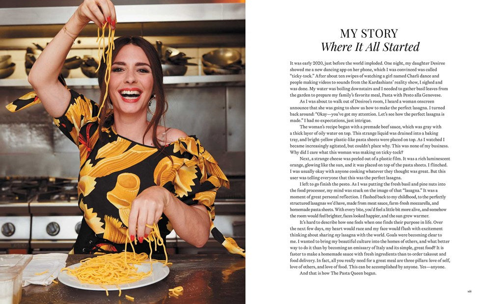 The Pasta Queen: A Just Gorgeous Cookbook: 100+ Recipes and Stories