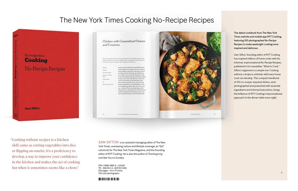 The New York Times Cooking No-Recipe Recipes: [A Cookbook]