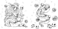 Pop Manga Cute and Creepy Coloring Book