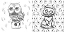 Pop Manga Cute and Creepy Coloring Book