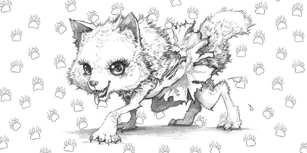 Pop Manga Cute and Creepy Coloring Book