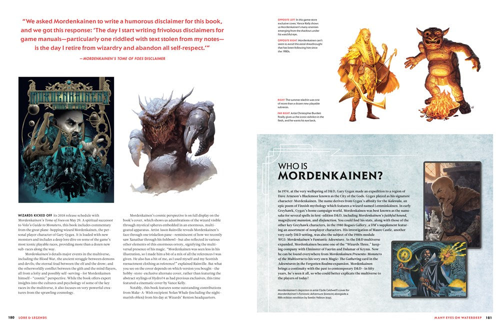 Dungeons & Dragons Lore & Legends: A Visual Celebration of the Fifth Edition of the World's Greatest Roleplaying Game