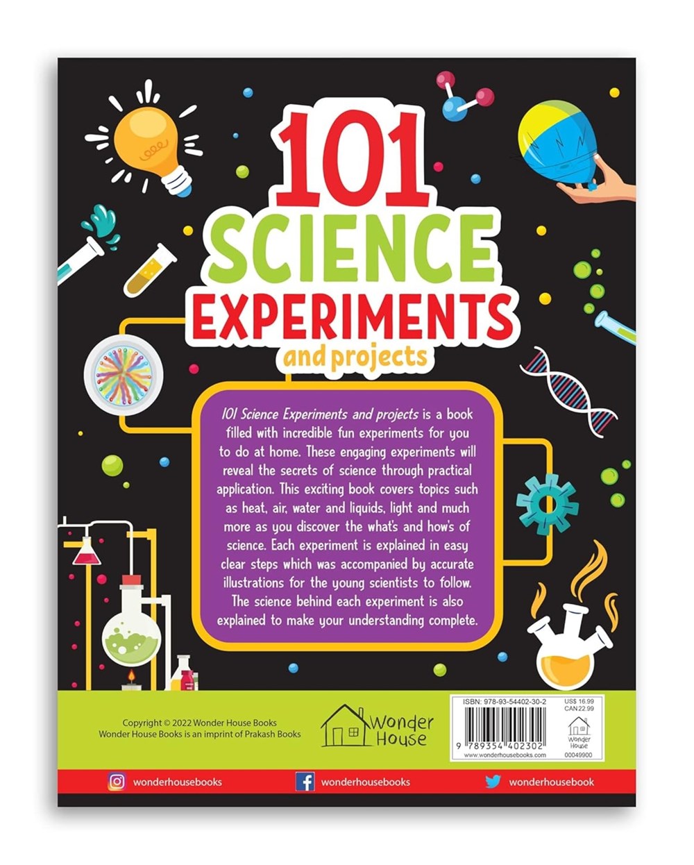 101 Science Experiments and Projects For Children (101 Fun Activities)