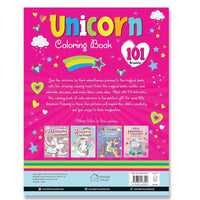 101 Unicorn Colouring Book: Fun Activity Colouring Book For Children