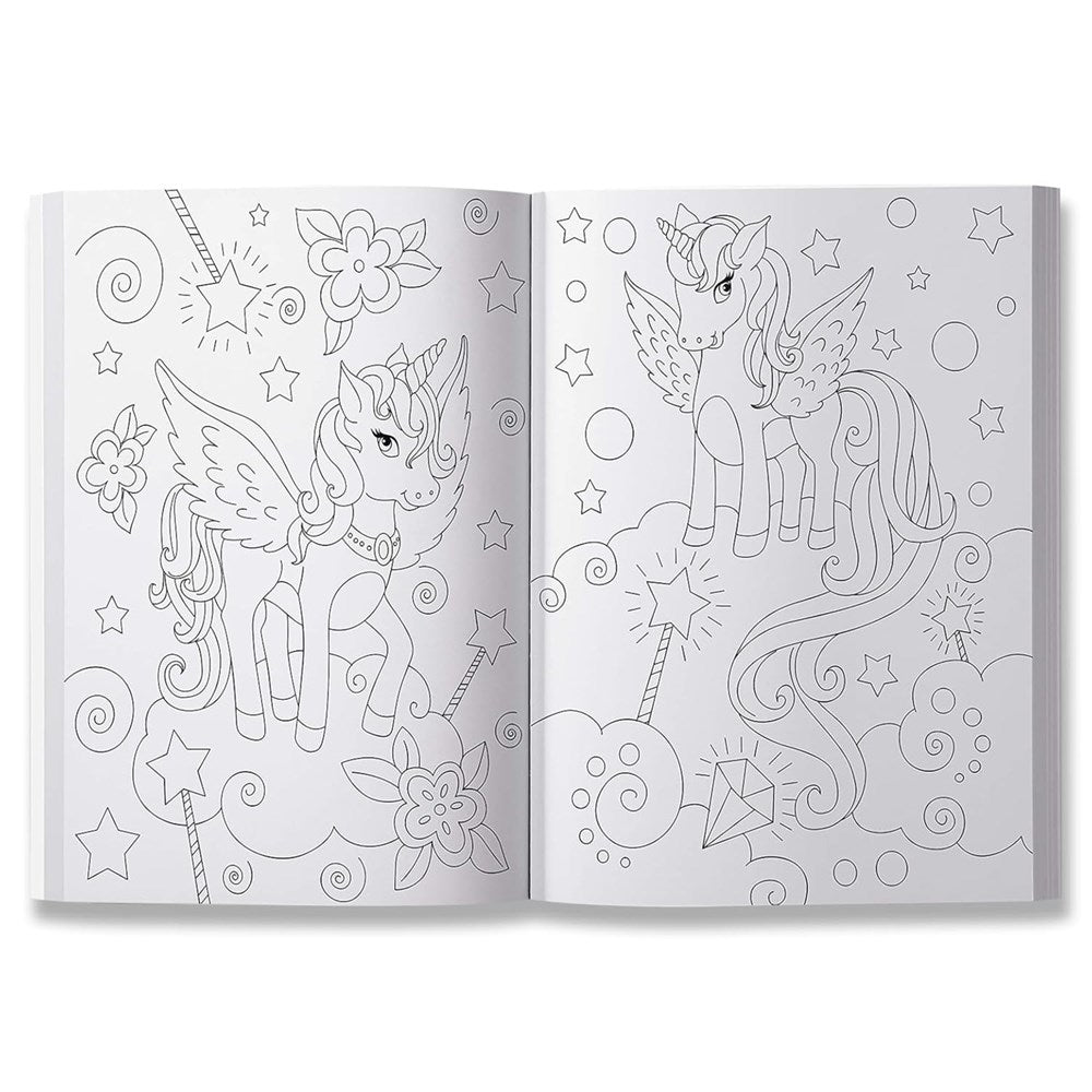 101 Unicorn Colouring Book: Fun Activity Colouring Book For Children