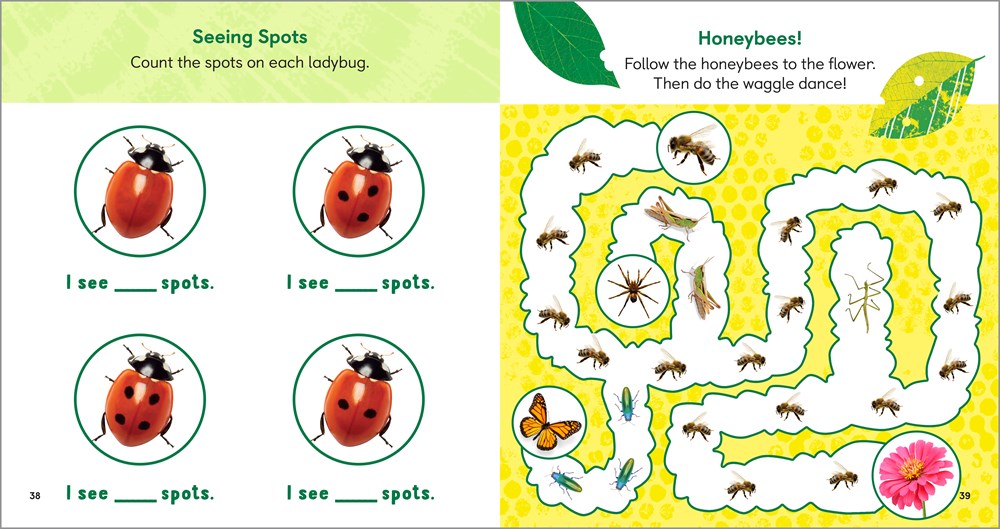 The Backyard Bug Book for Kids: Storybook, Insect Facts, and Activities (Let's Learn About Bugs and Animals)