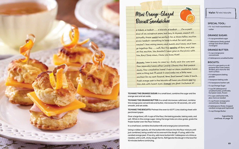 Sookie's Recipe Book: Gilmore Girls: An Official Cookbook