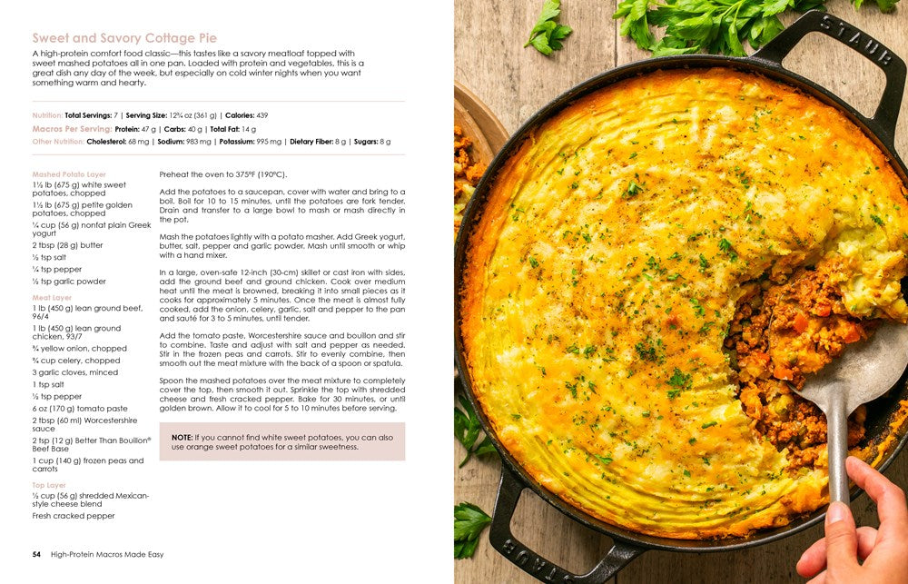 High-Protein Macros Made Easy: 75 Standout Recipes to Help You Build Muscle, Burn Fat and Stay Satiated
