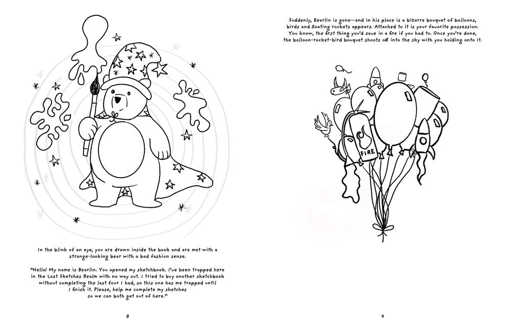 Draw Your Own Adventure: An Activity Book with Prompts and Challenges to Jump Start Your Creativity