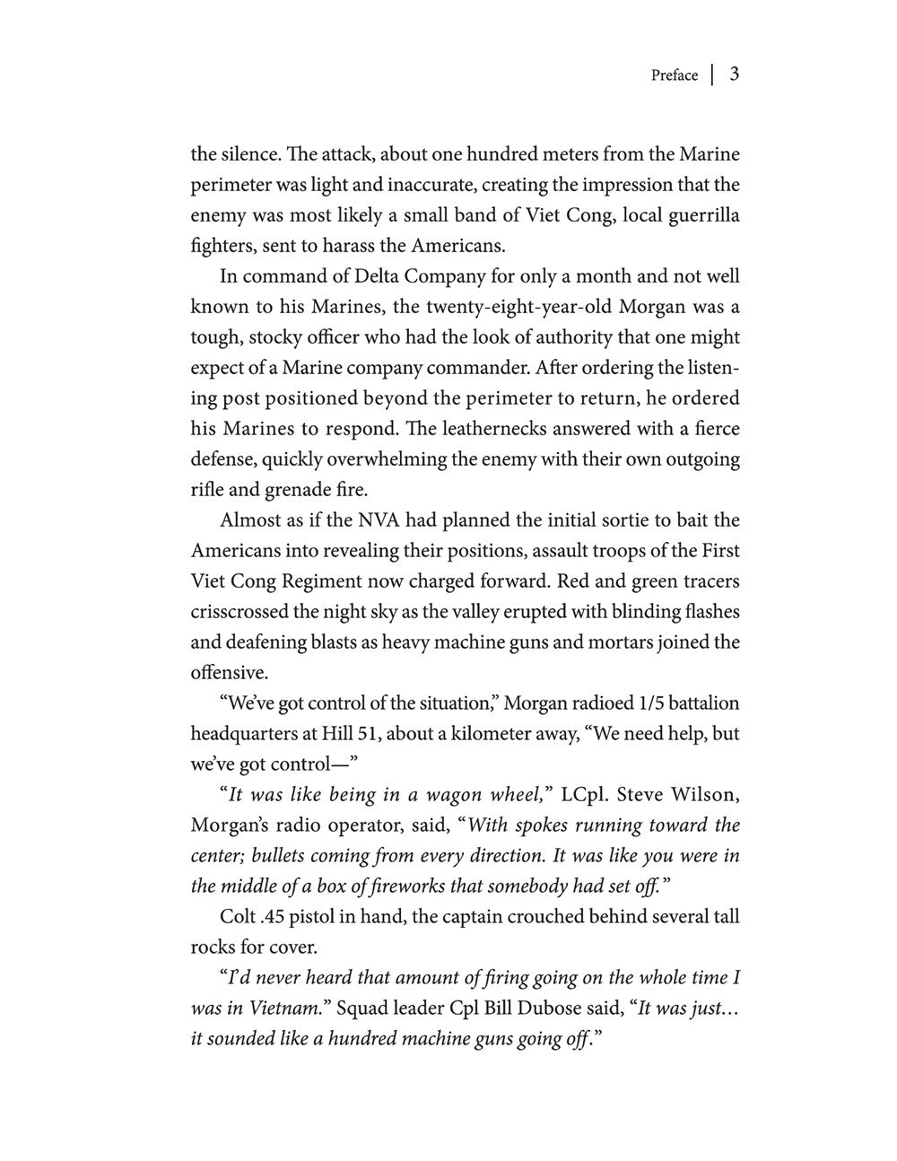 Swift Sword: The True Story of the Marines of MIKE 3/5 in Vietnam, 4 September 1967