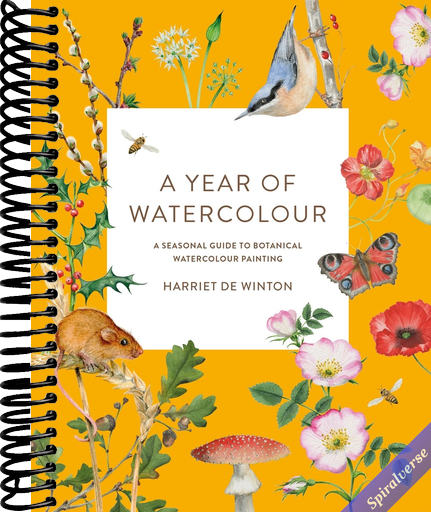 A Year of Watercolour: A seasonal guide to botanical watercolour painting