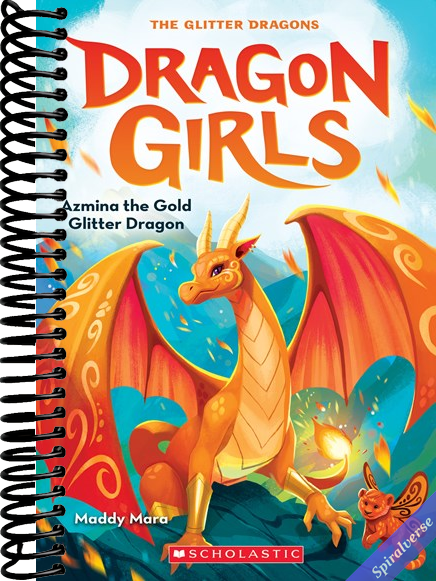 Azmina the Gold Glitter Dragon (Dragon Girls #1)
