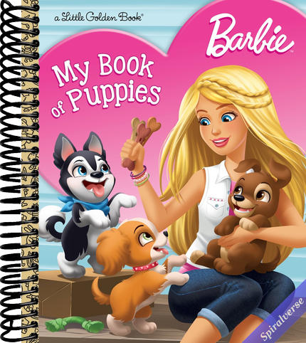 Barbie: My Book of Puppies (Barbie) (Little Golden Book)