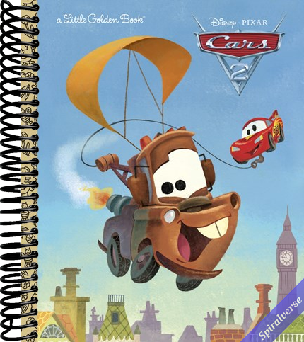 Cars 2 Little Golden Book (Disney/Pixar Cars 2)