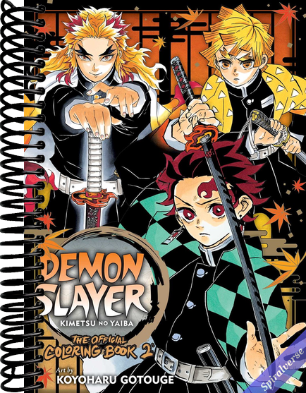 Demon Slayer: Kimetsu no Yaiba: The Official Coloring Book 2